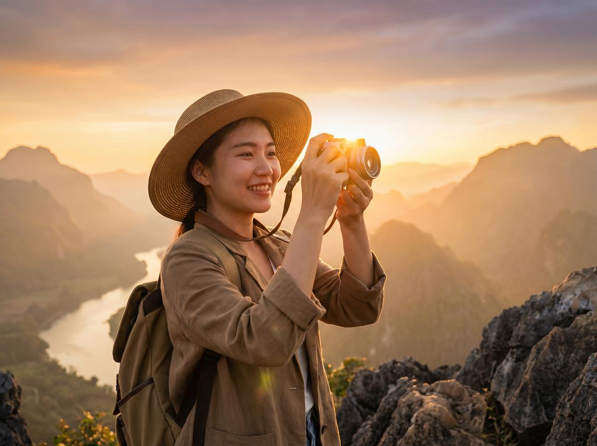 网红旅行视频